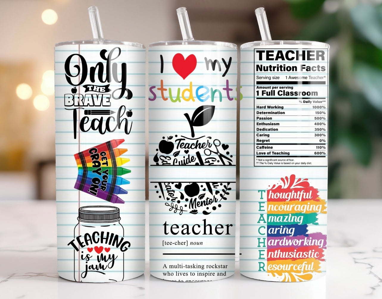 Teacher Design #6 Tumbler