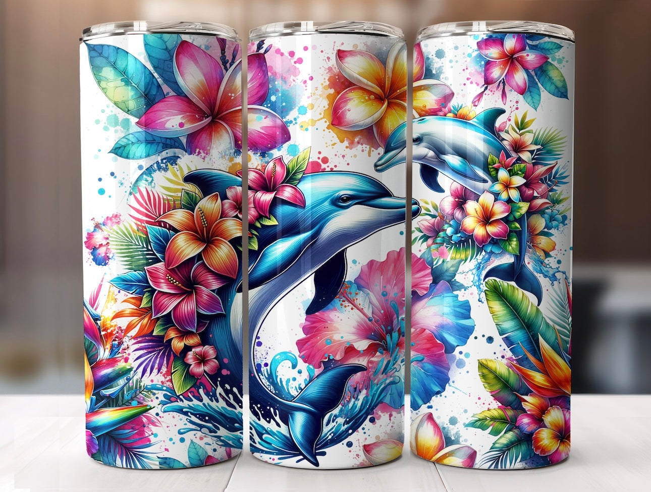 Dolphins Tumbler