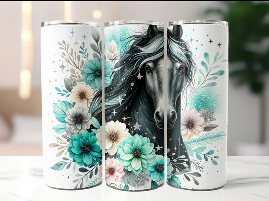 Cute Horse Tumbler