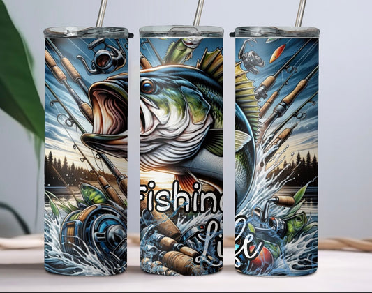 Fishing Life Tumbler