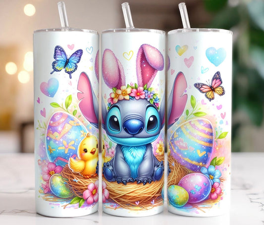 Stitch Easter Bunny Tumbler