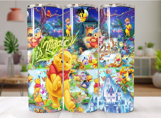 Winne The Pooh "It's Magic" Tumbler