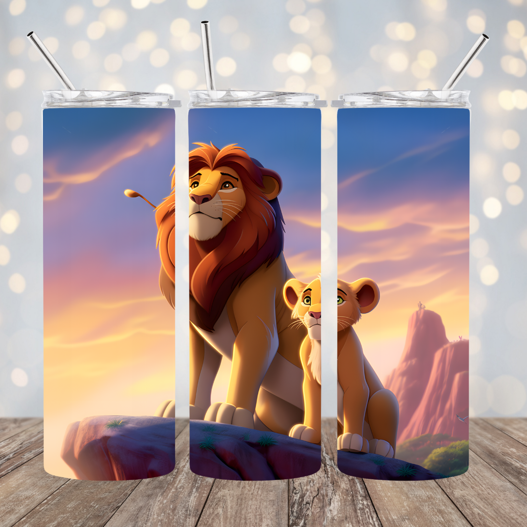 Lion King and Semba Tumbler